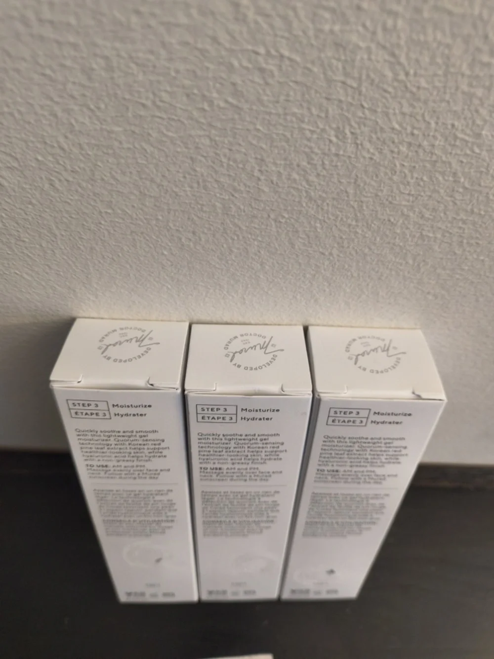MURAD Clarifying Water Gel Moisturizer step 3, 2 oz x3